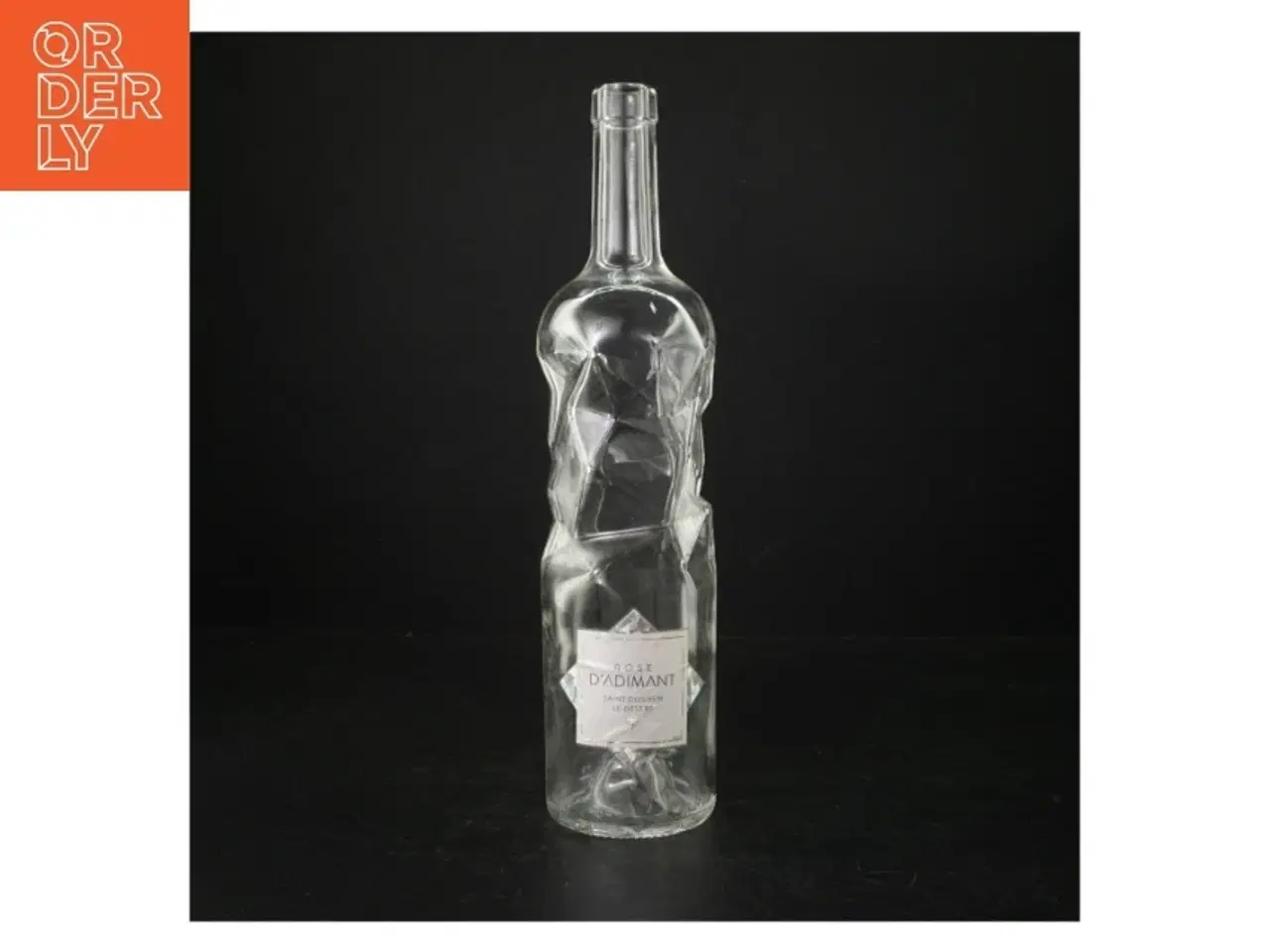 Billede 1 - Dekorativ tom glasflaske (str. 75 cl)
