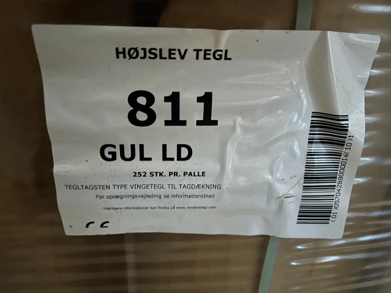 Billede 2 - Højslev tegl gul