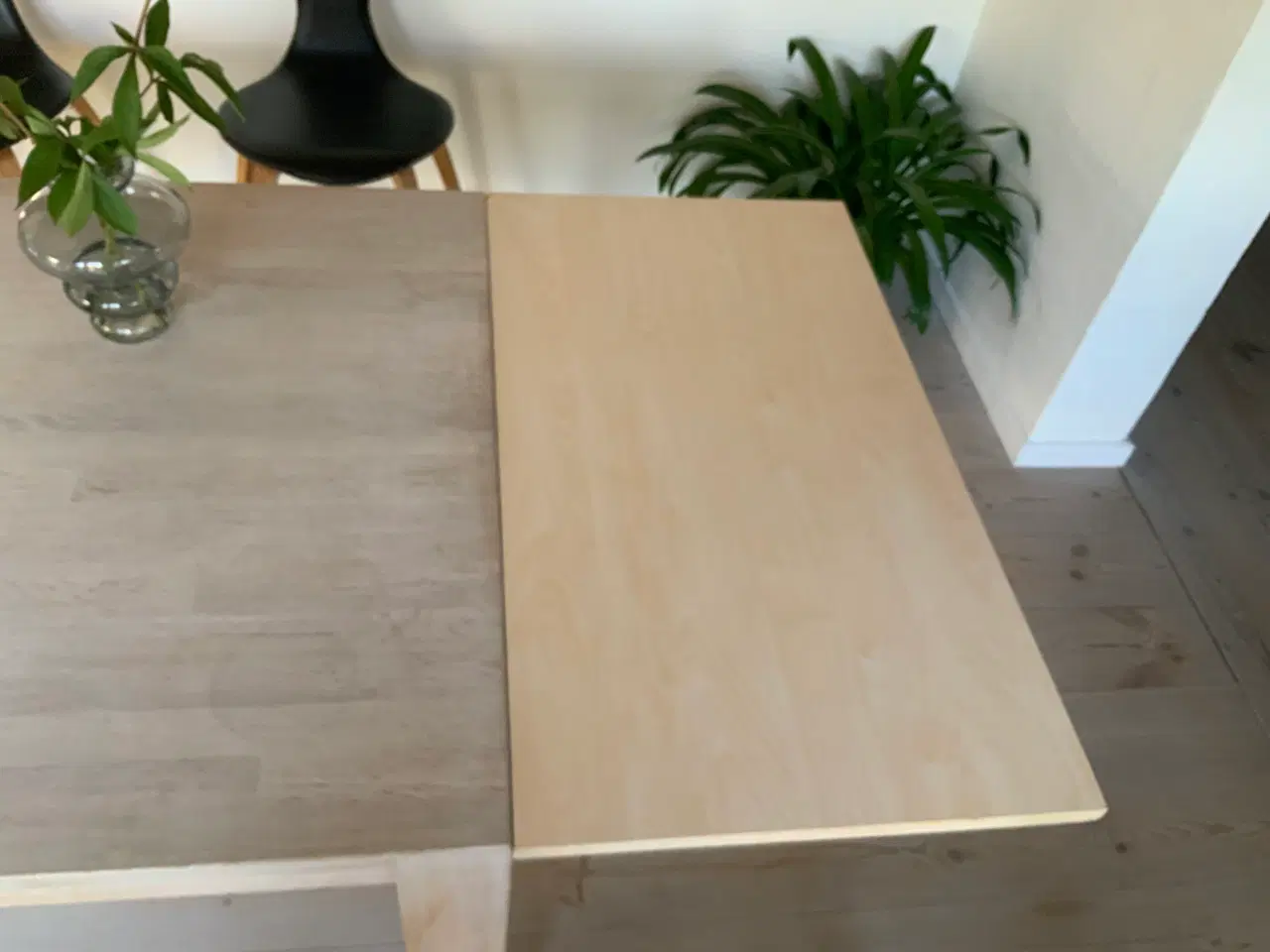 Billede 8 - Spise bord, hvid pigmenteret eg