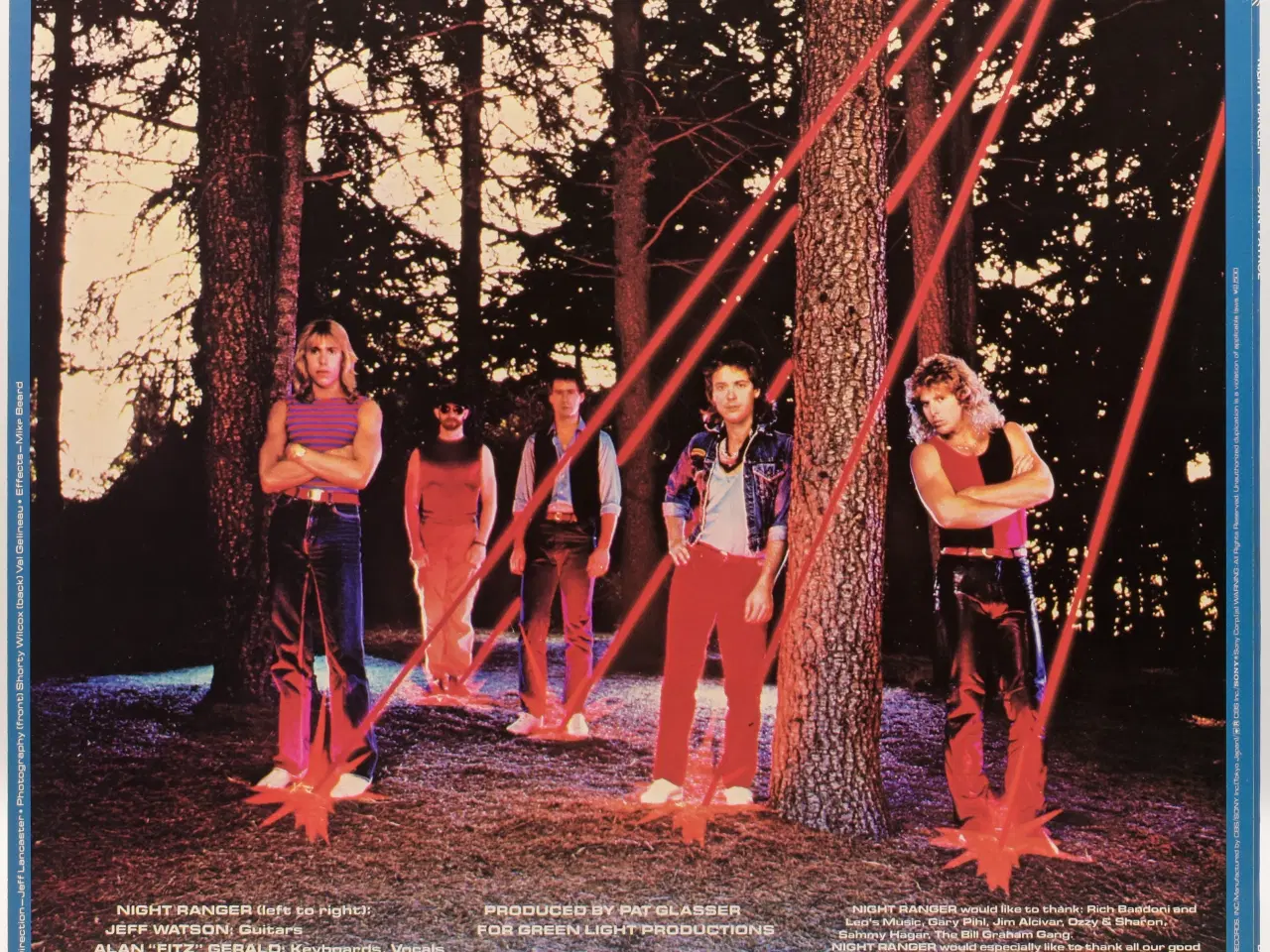 Billede 2 - Night Ranger - Dawn Patrol - JAPAN 1983 - EX/EX