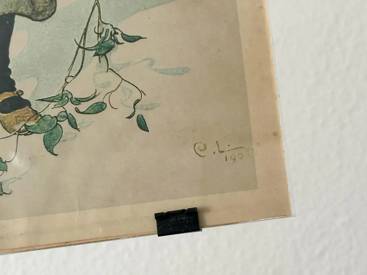 Billede 4 - Carl Larsson (1853-1919), hjemmelavet skifteramme