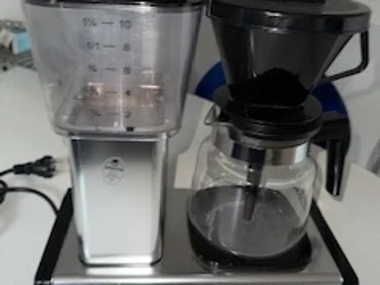 Billede 1 - Moccamaster sølv kaffemaskine