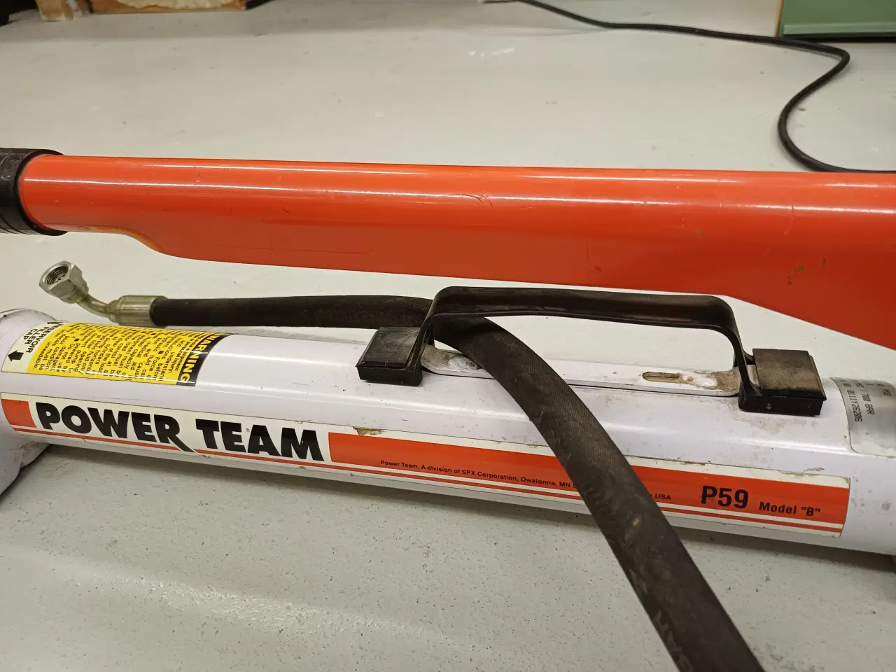 Billede 1 - Hydraulisk håndpumpe, Power Team P59 model B