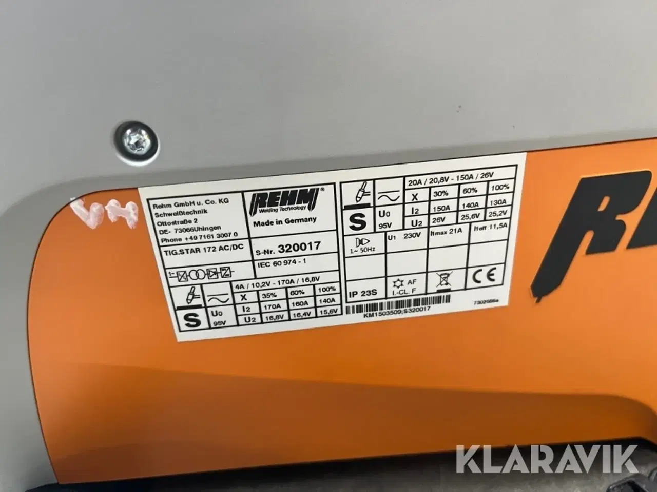 Billede 5 - AC/DC alusvejser REHM TIG.STAR 172 AC