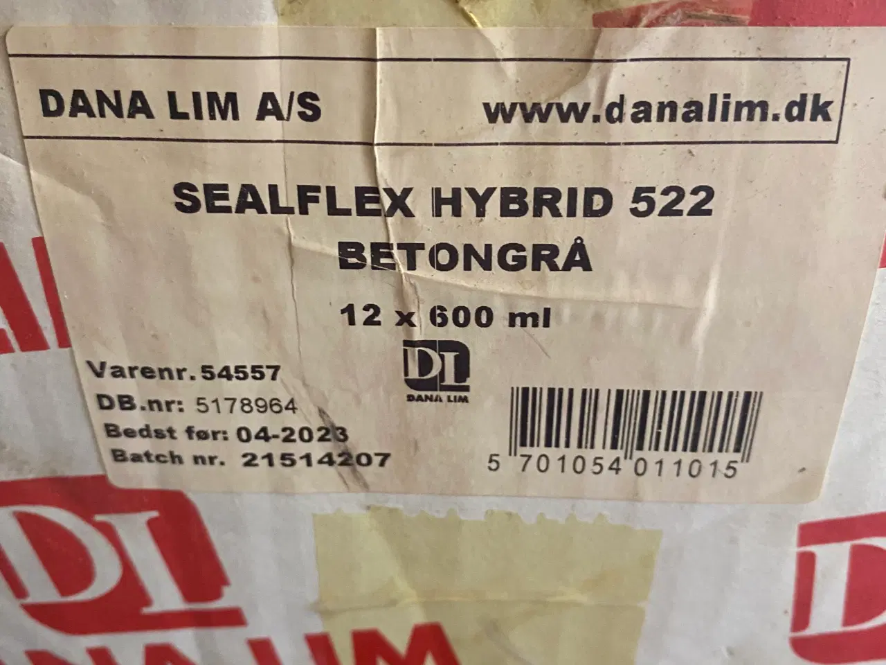 Billede 1 - Fuge - Betongrå - sealflex hybrid 522