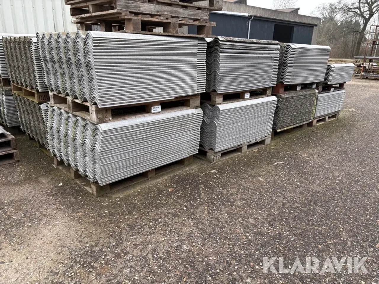 Billede 2 - Tagplader B9 med strips - 1600 styk