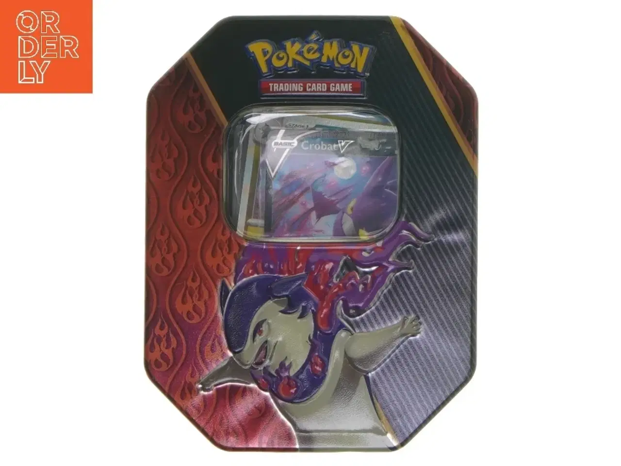 Billede 1 - Pokémon tin box with trading cards fra Pokemon (str. 15x11x7,5 cm)