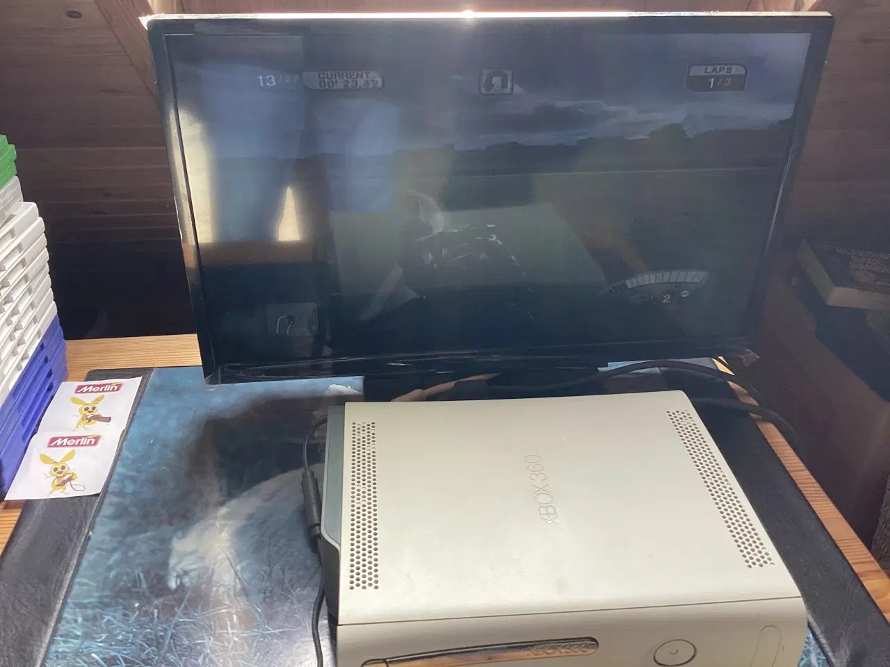 Billede 10 - Hvide Xbox 360 (Original model). Konsol