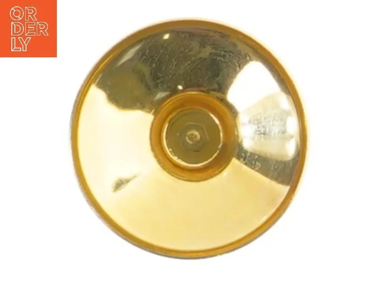 Billede 2 - Lysestage i guld (str. 13 cm)