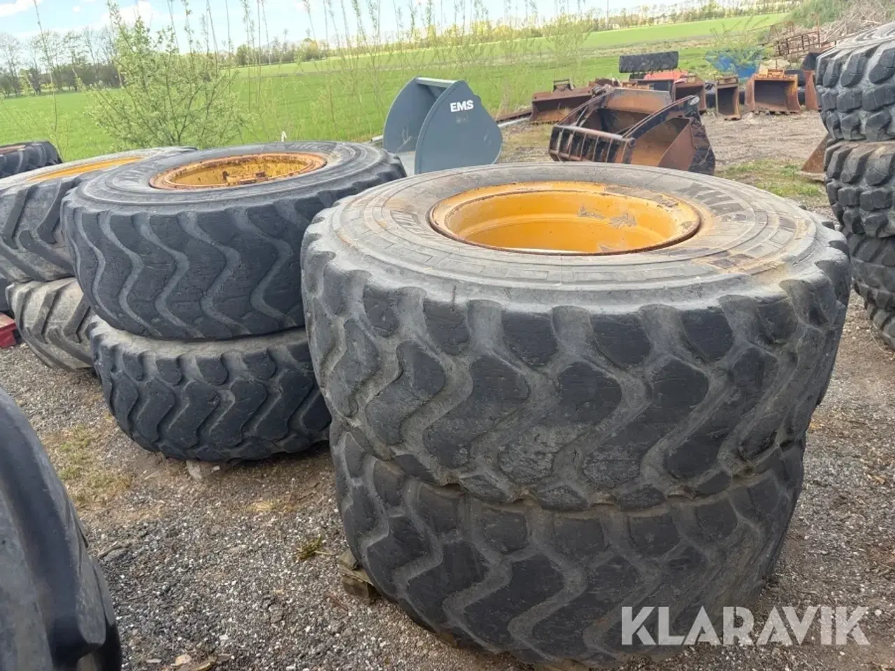 Billede 1 - Hjul Michelin 20.5R25 4 styk