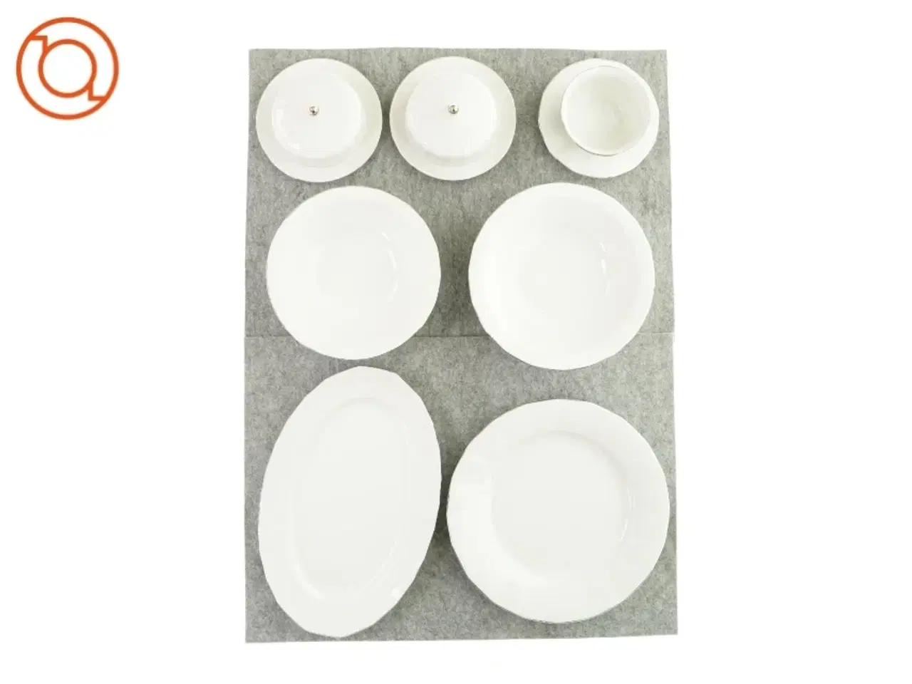 Billede 3 - Stort porcelænsstel