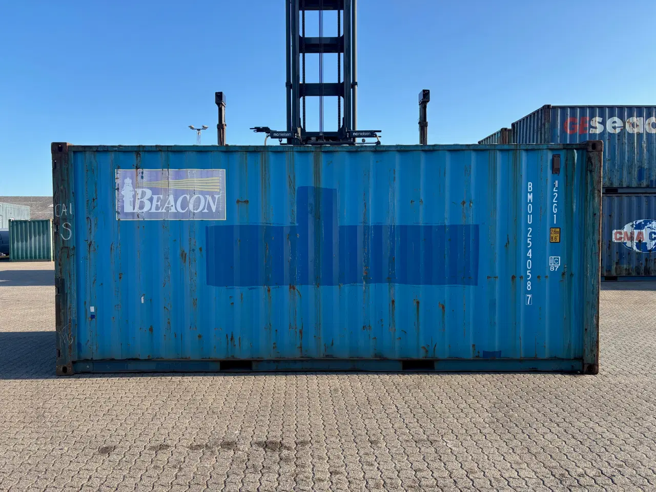 Billede 3 - 20 fods Container- ID: BOMU 254058-7