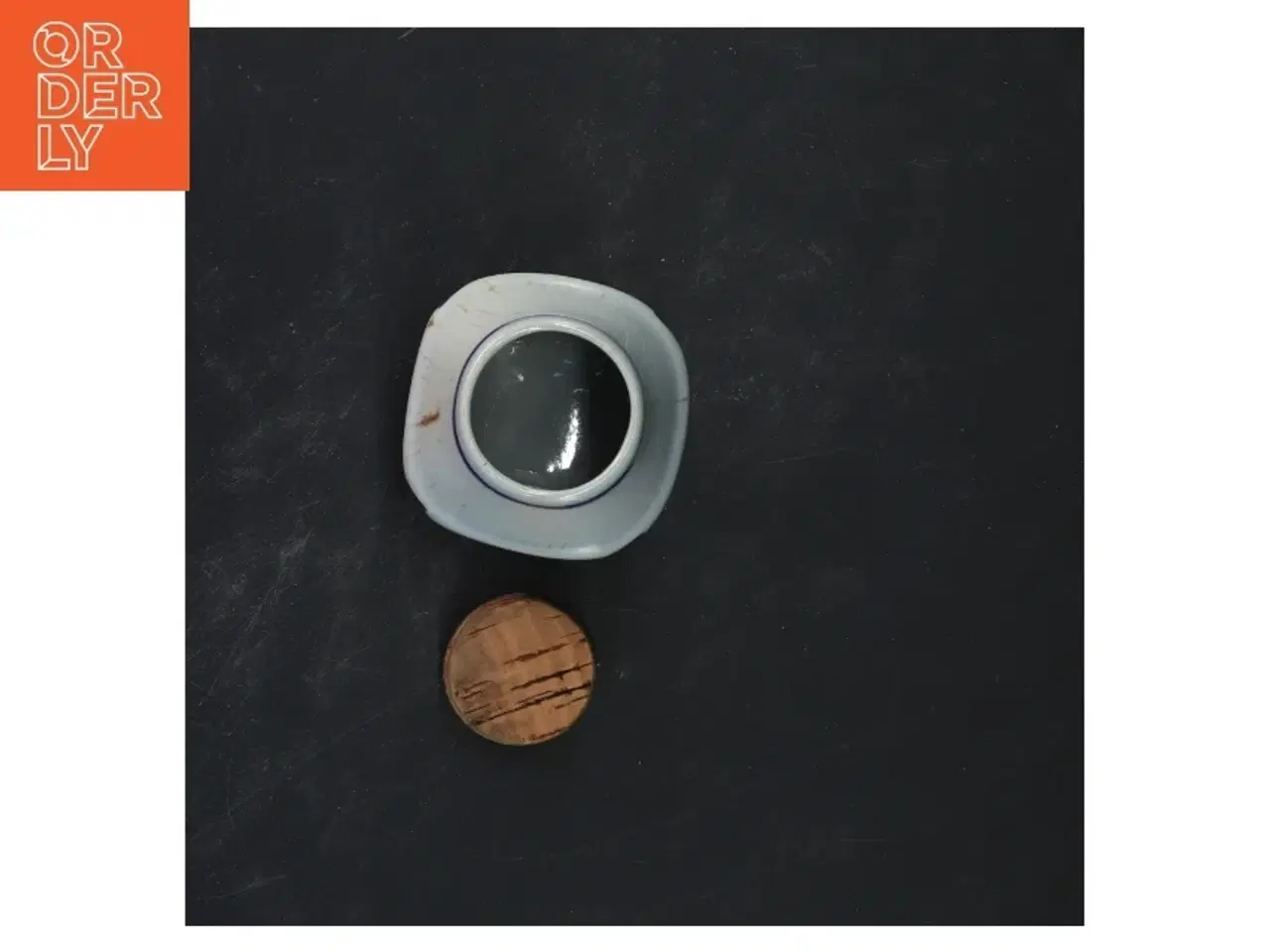 Billede 5 - Søholm Nelliker krydderikrukke med korklåg   (str. 9x6 cm)