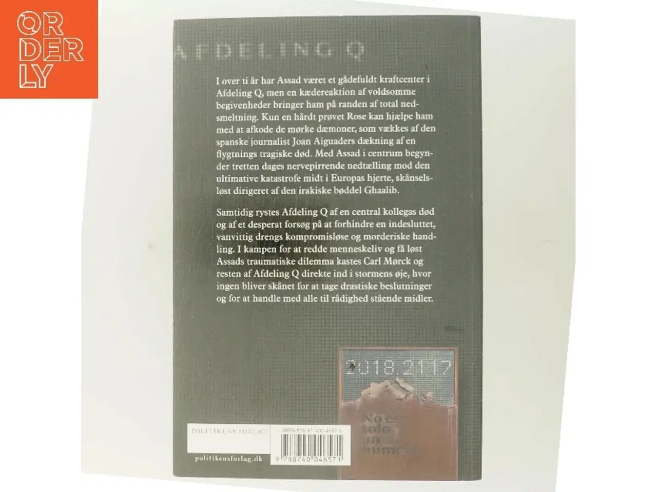 Billede 3 - Offer 2117 : krimithriller af Jussi Adler-Olsen (Bog)