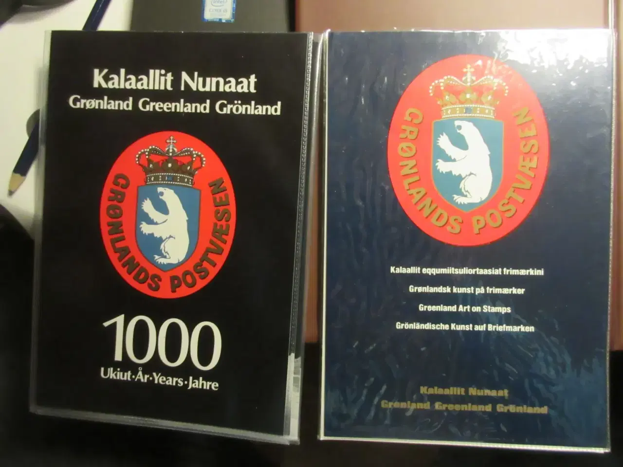 Billede 1 - Grønland særmapper med postfriske frimærker