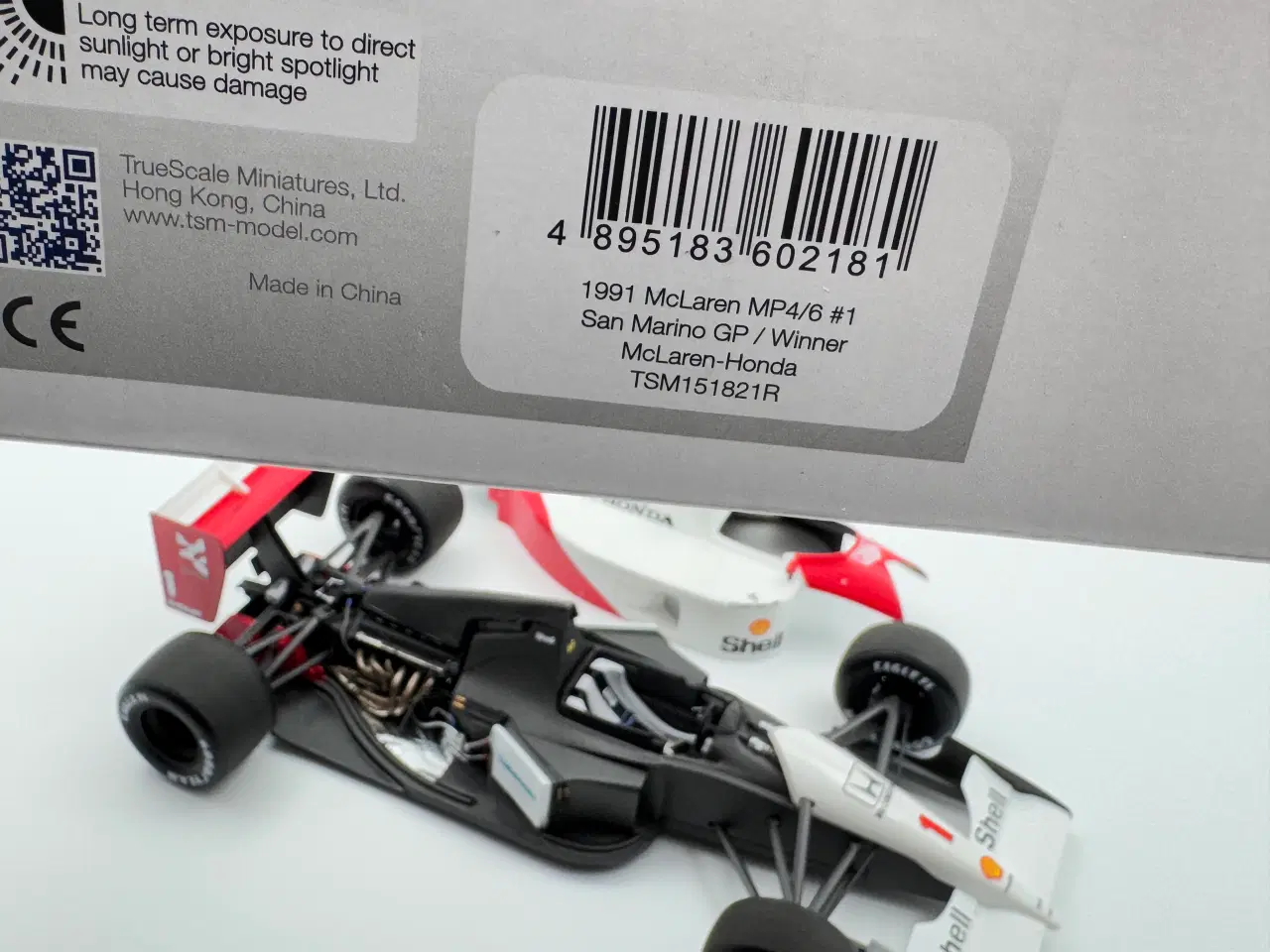 Billede 9 - 1991 Honda McLaren MP4/6 #1 - TSM - 1:18