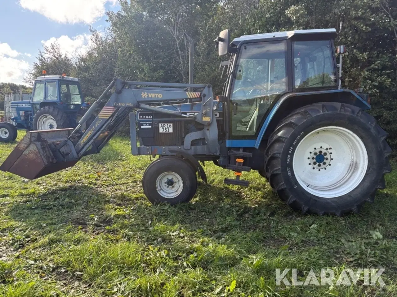 Billede 8 - Veterantraktor Ford 7740 med powershift