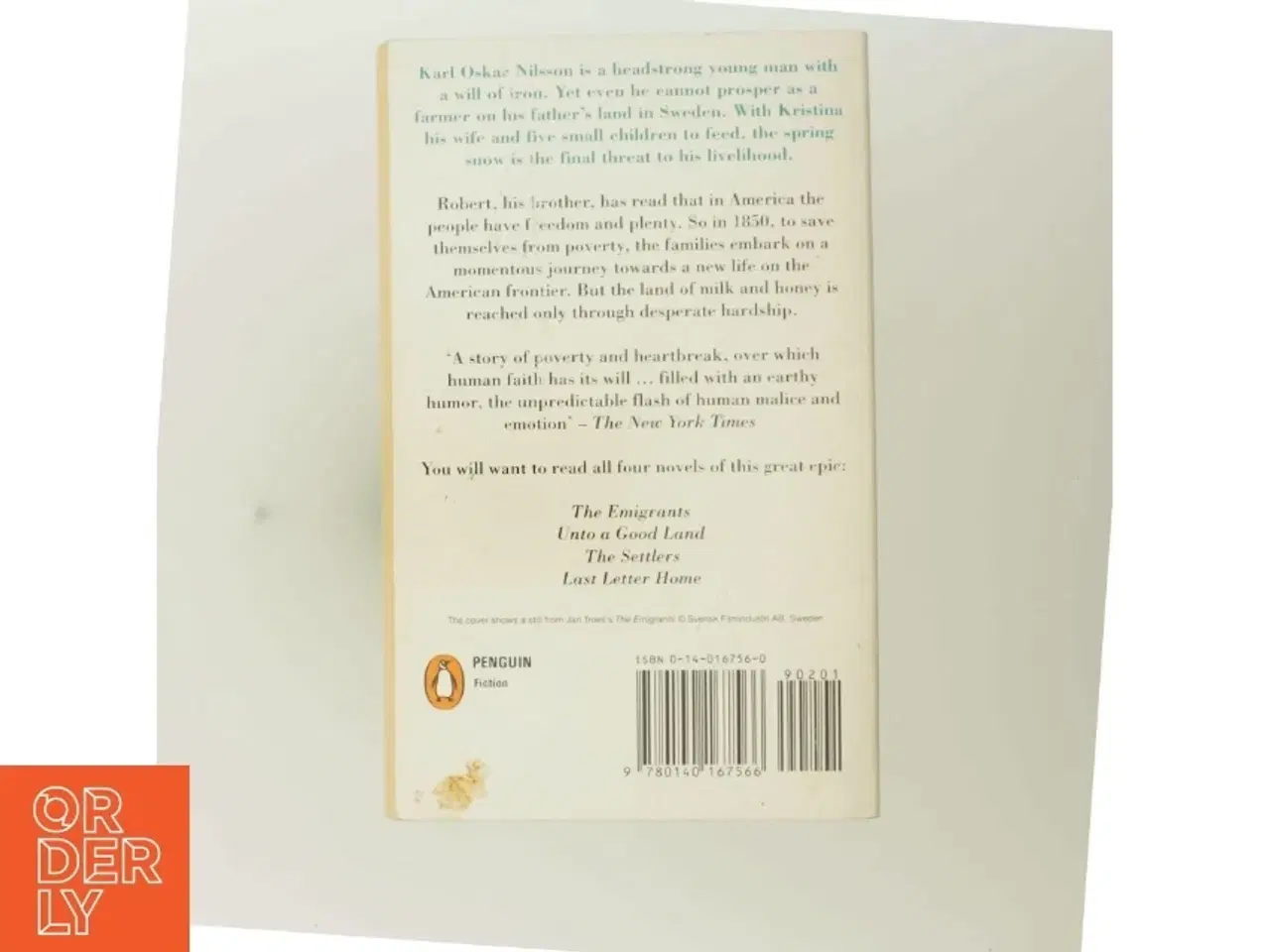 Billede 3 - Brugt paperback bog &#39;The Emigrants&#39; fra Penguin Books