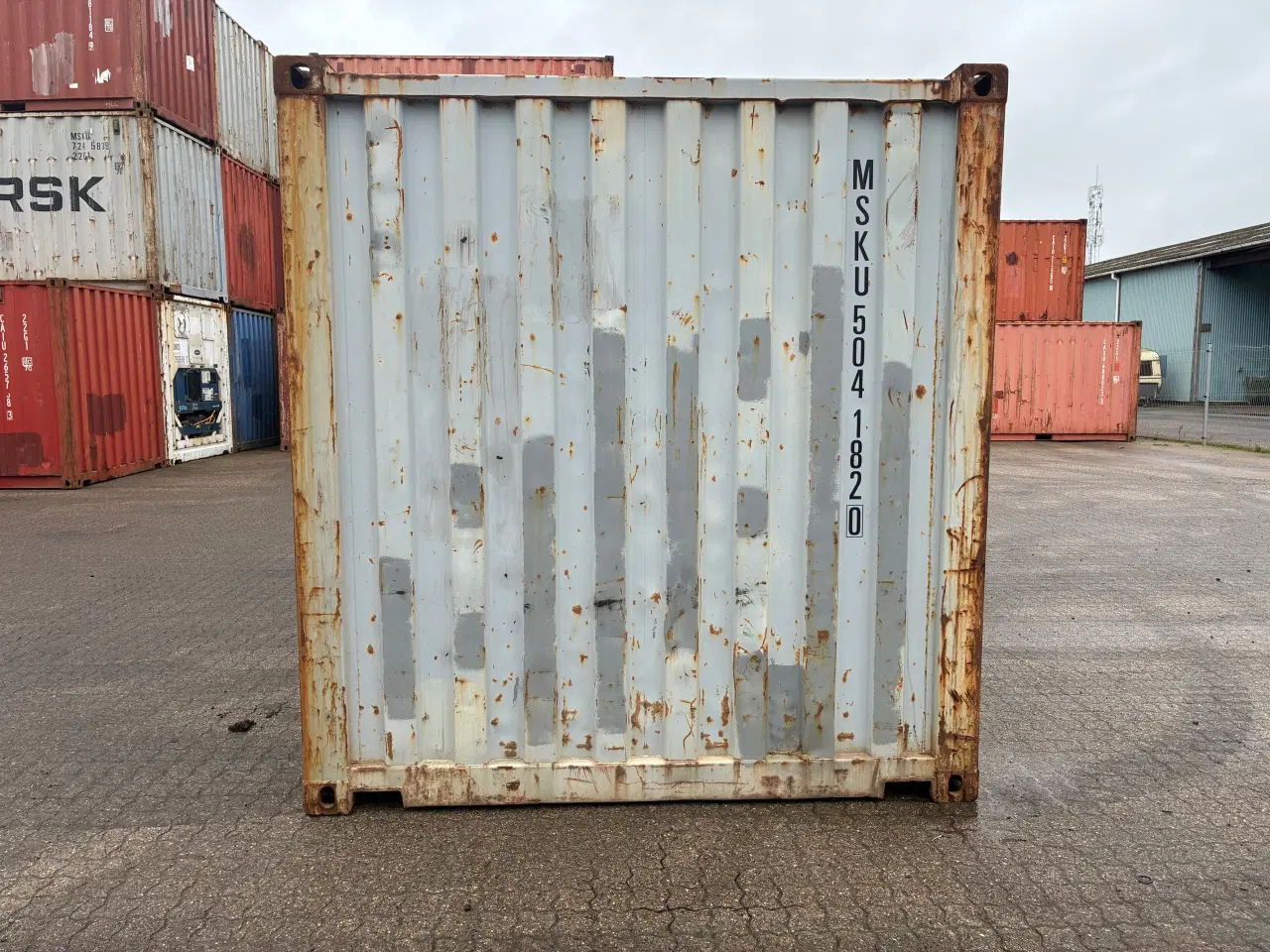 Billede 4 - 20 fods Container- ID: MSKU 504182-0