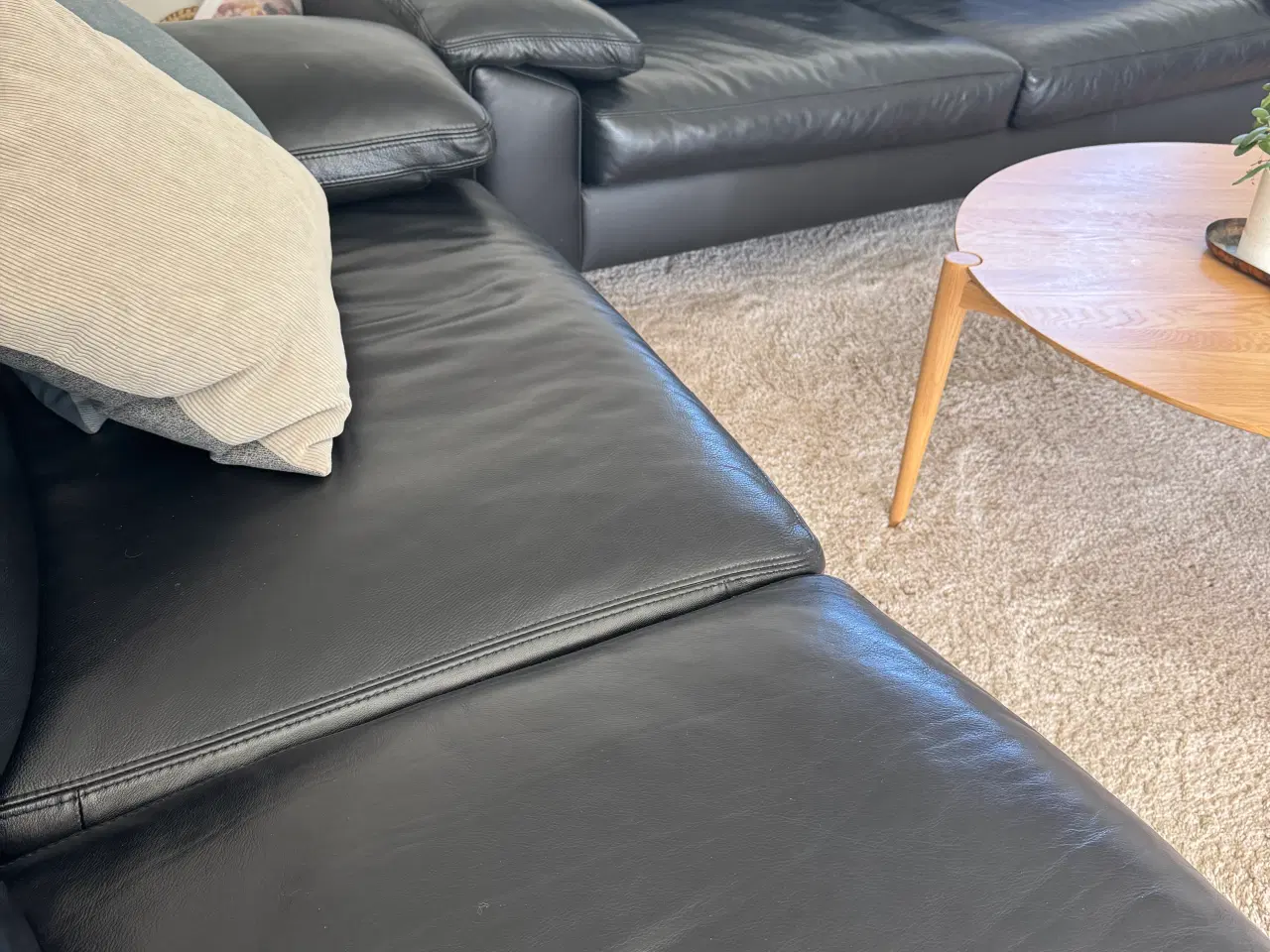 Billede 3 - Sofa i læder