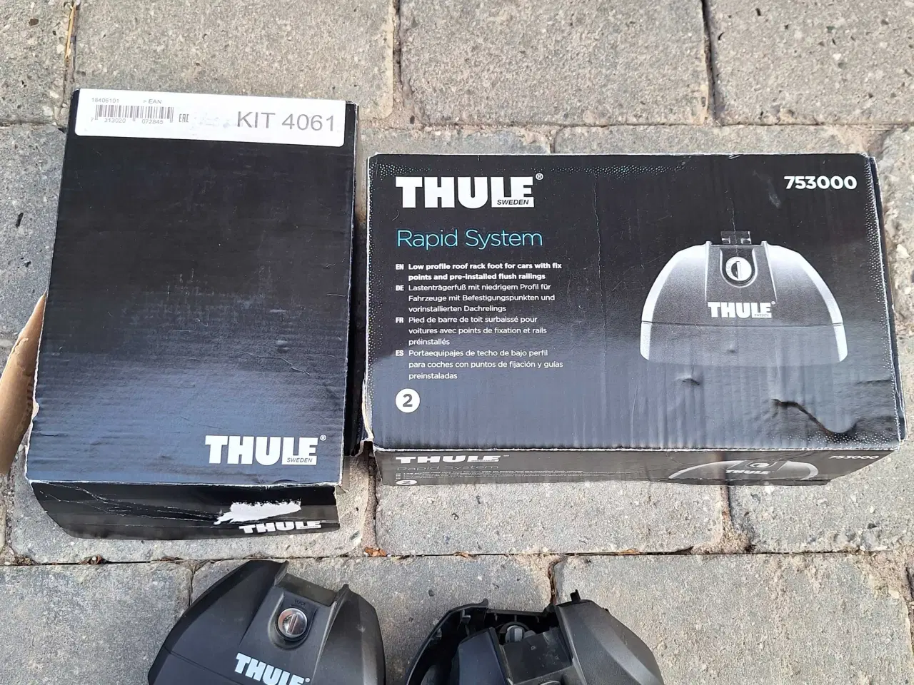 Billede 4 - Thule tagboks + tagbøjler.