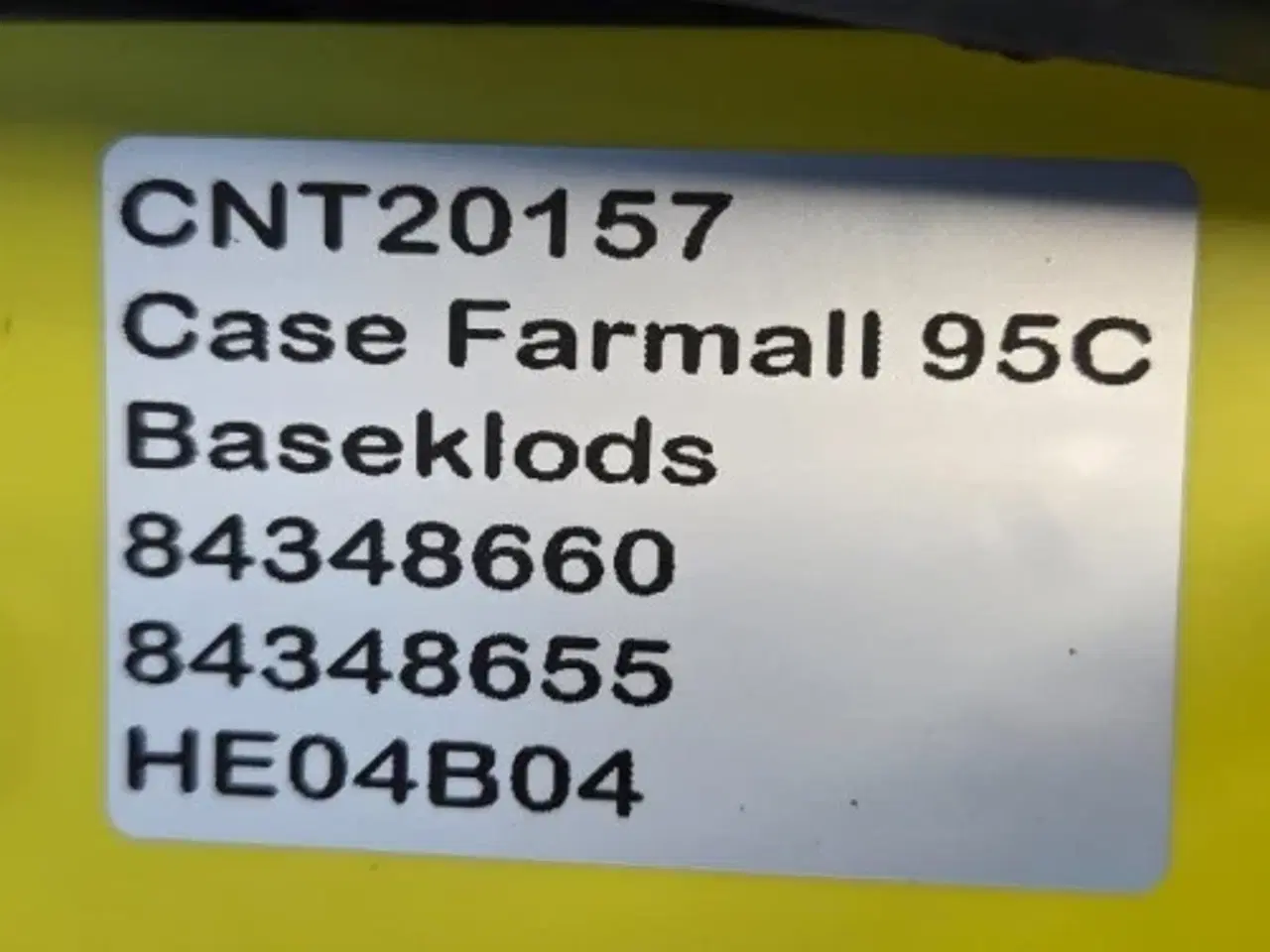 Billede 14 - Case Farmall 95C Baseklods 84348655