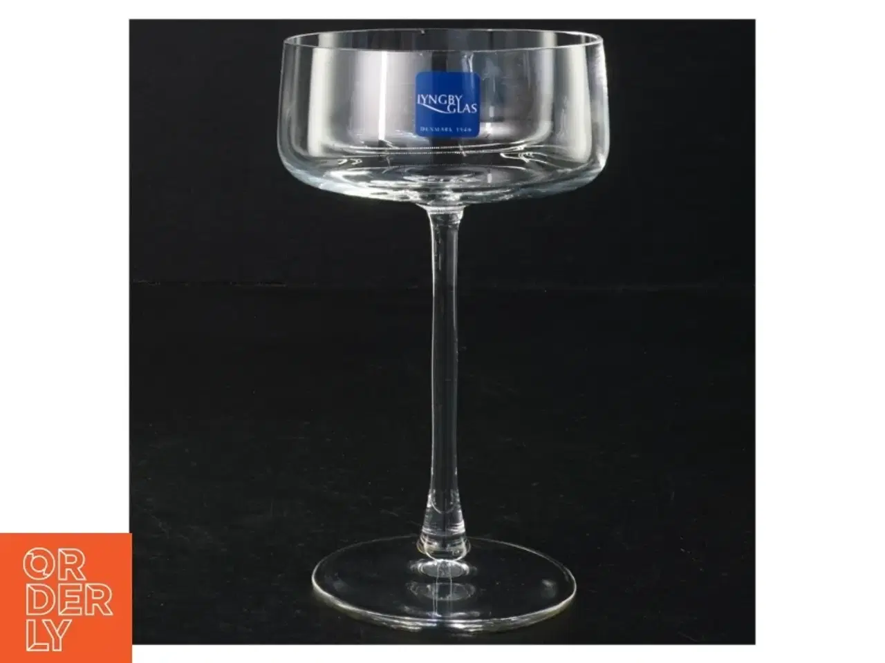 Billede 2 - Champagneskåle fra Lyngby glas (str. 16 x ø 9 cm)