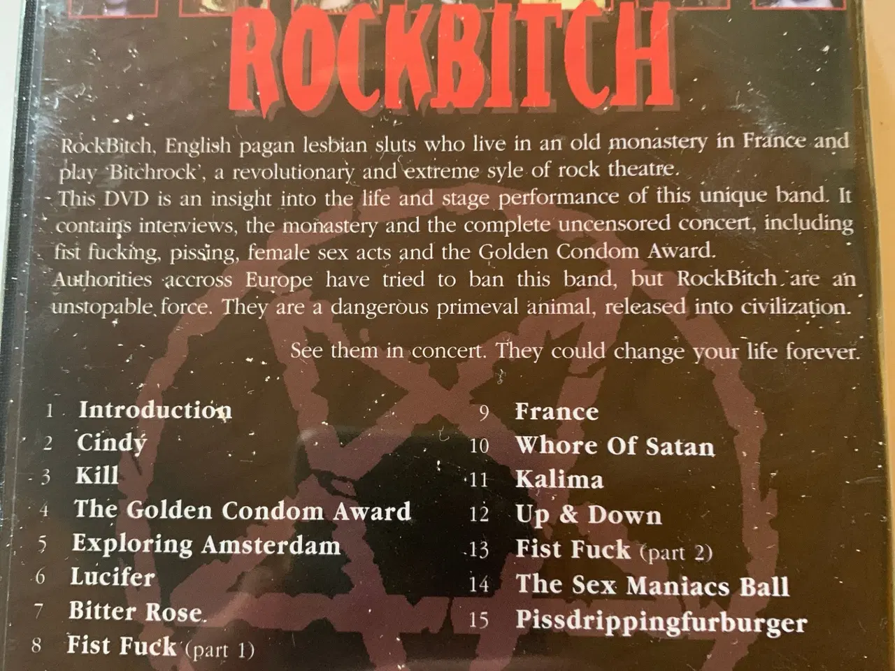 Billede 3 - Ren Kult: Rockbitch DVD