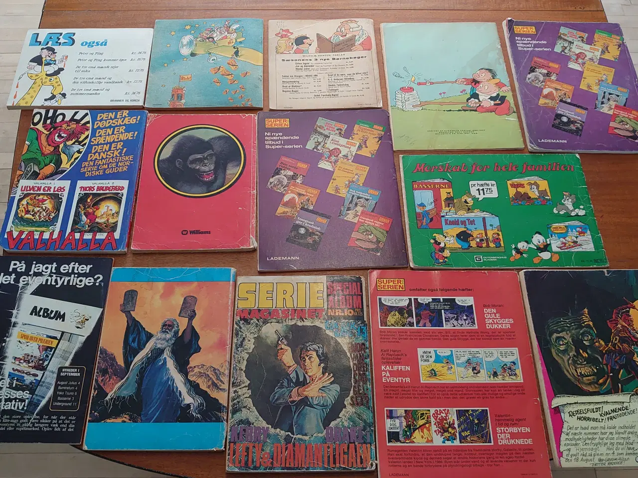 Billede 7 - 14 stk gamle seriemagasiner/tegneserier.