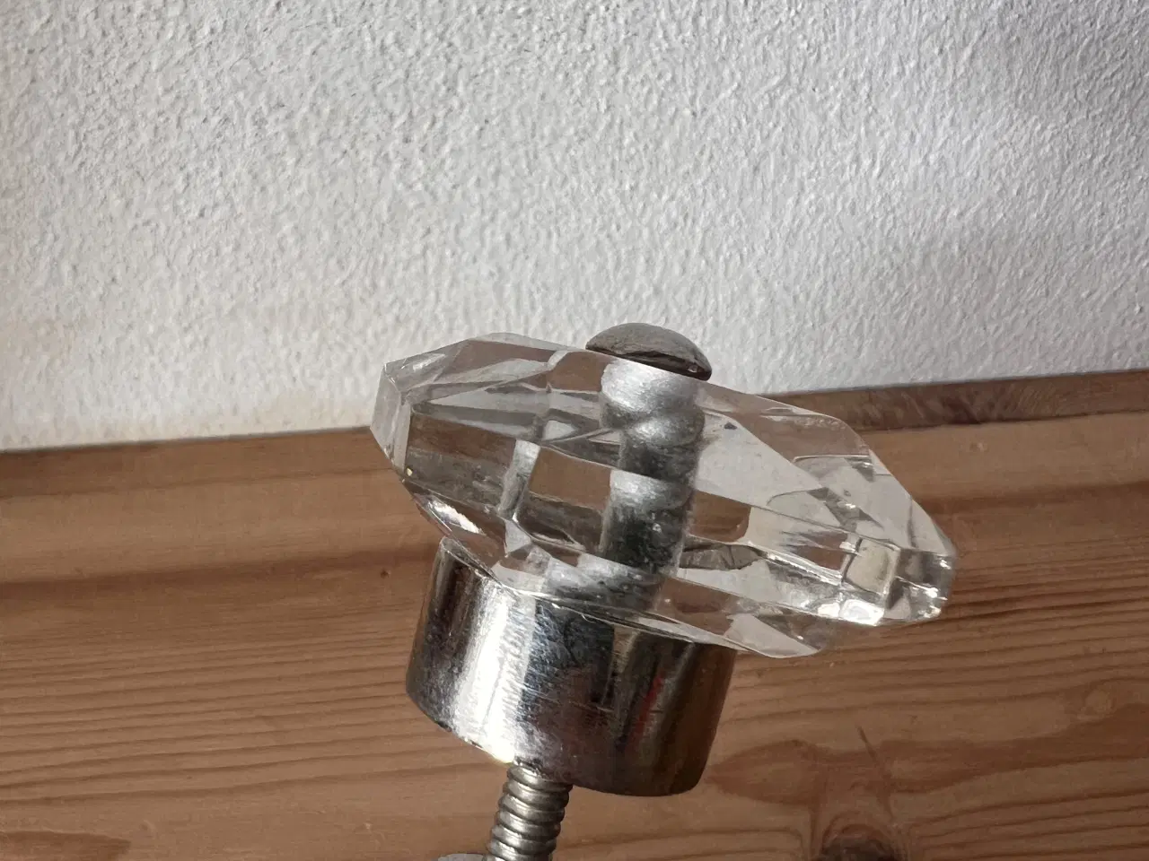 Billede 2 - 5 glasknopper/ Møbelgreb/ håndtag