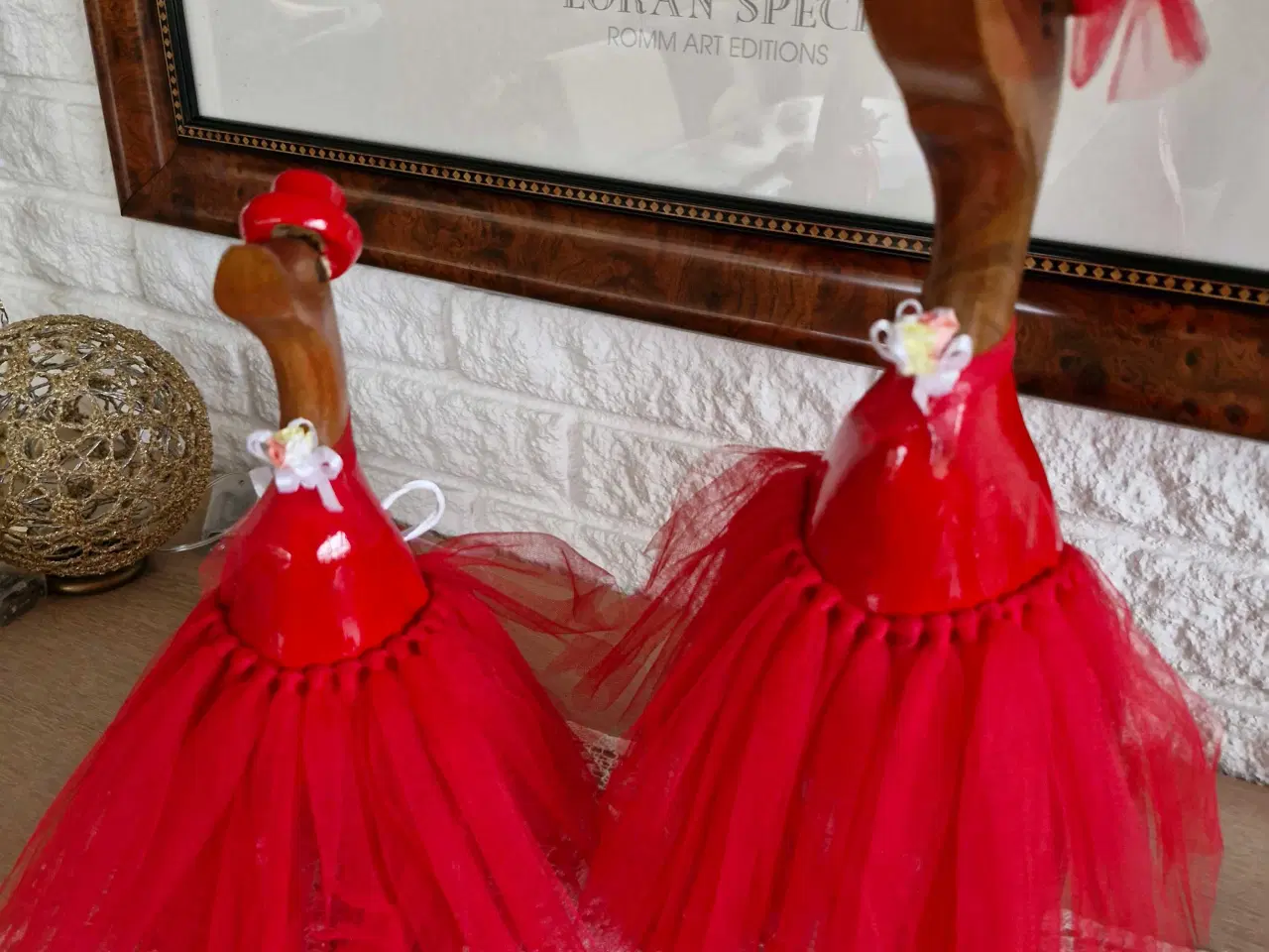 Billede 2 - Unikke træ ænder 2 Stk.