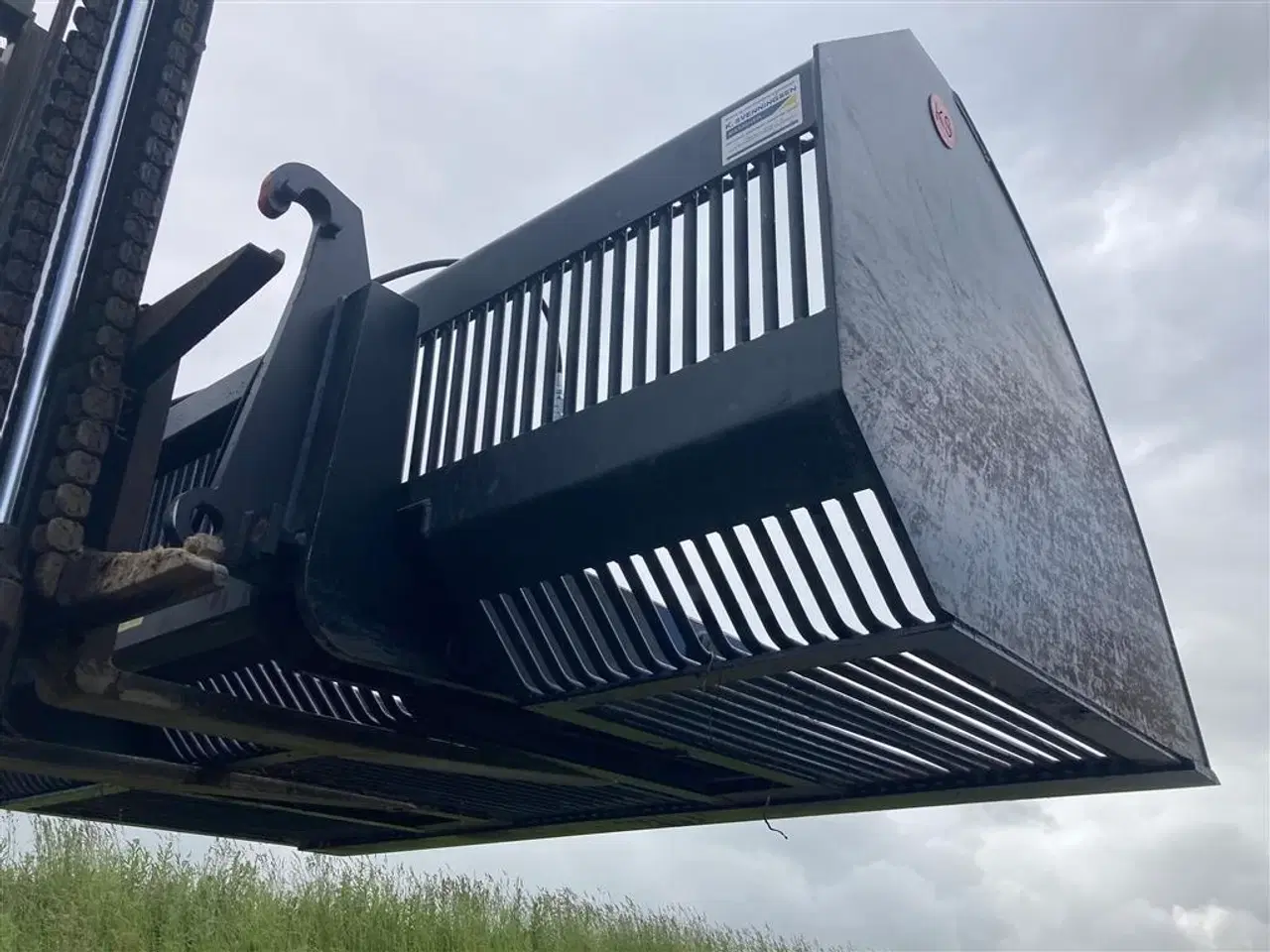 Billede 14 - KS Højtipskovl for kartofler Demoskovl 11-2023 buede gavle KS edition