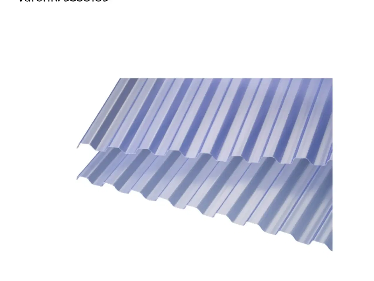 Billede 1 - Trapezplade blåtonet profil 70/16 109 x 244 cm