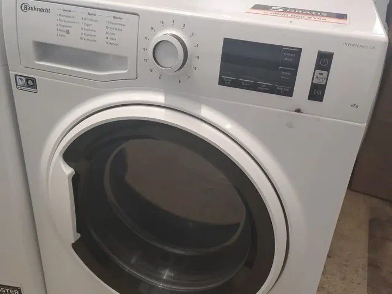 Billede 1 - Tørretumbler, brugt  BAUKNECHT