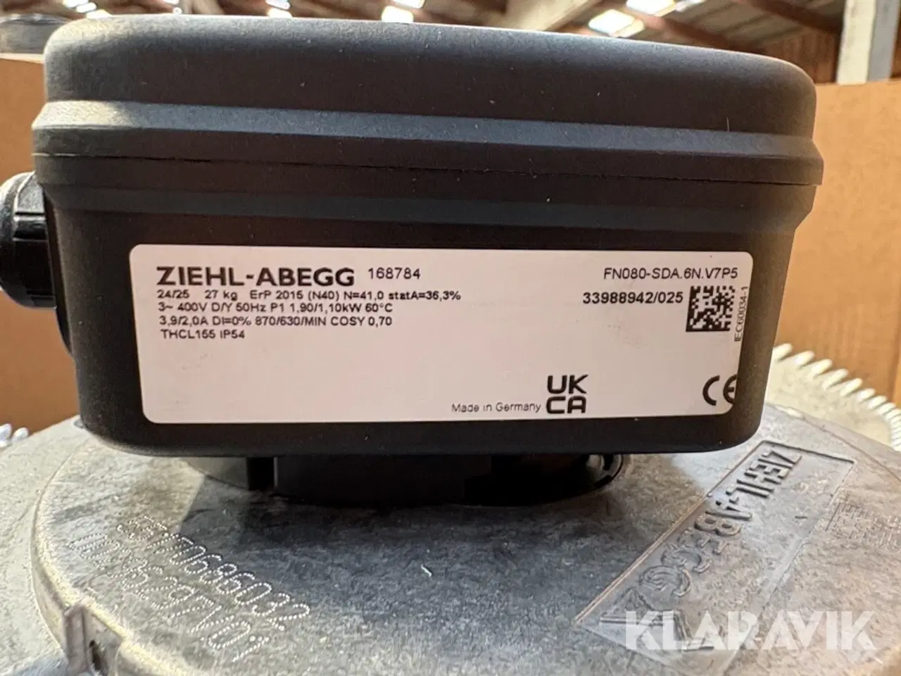 Billede 7 - Ventilator Ziehl-Abegg FN080-SDA.6N.V7P5 Ø800