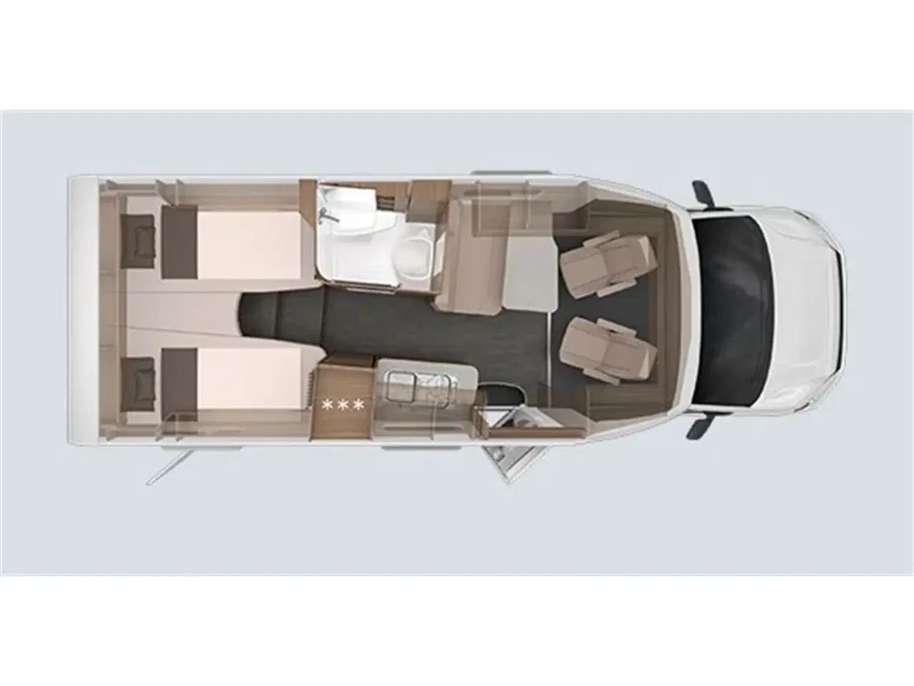 Billede 4 - 2026 - Knaus Van TI 640 MEG "Vansation"   Knaus Van TI 640 MEG Vansation 2026 - Se den  nu hos Camping-Specialisten.dk