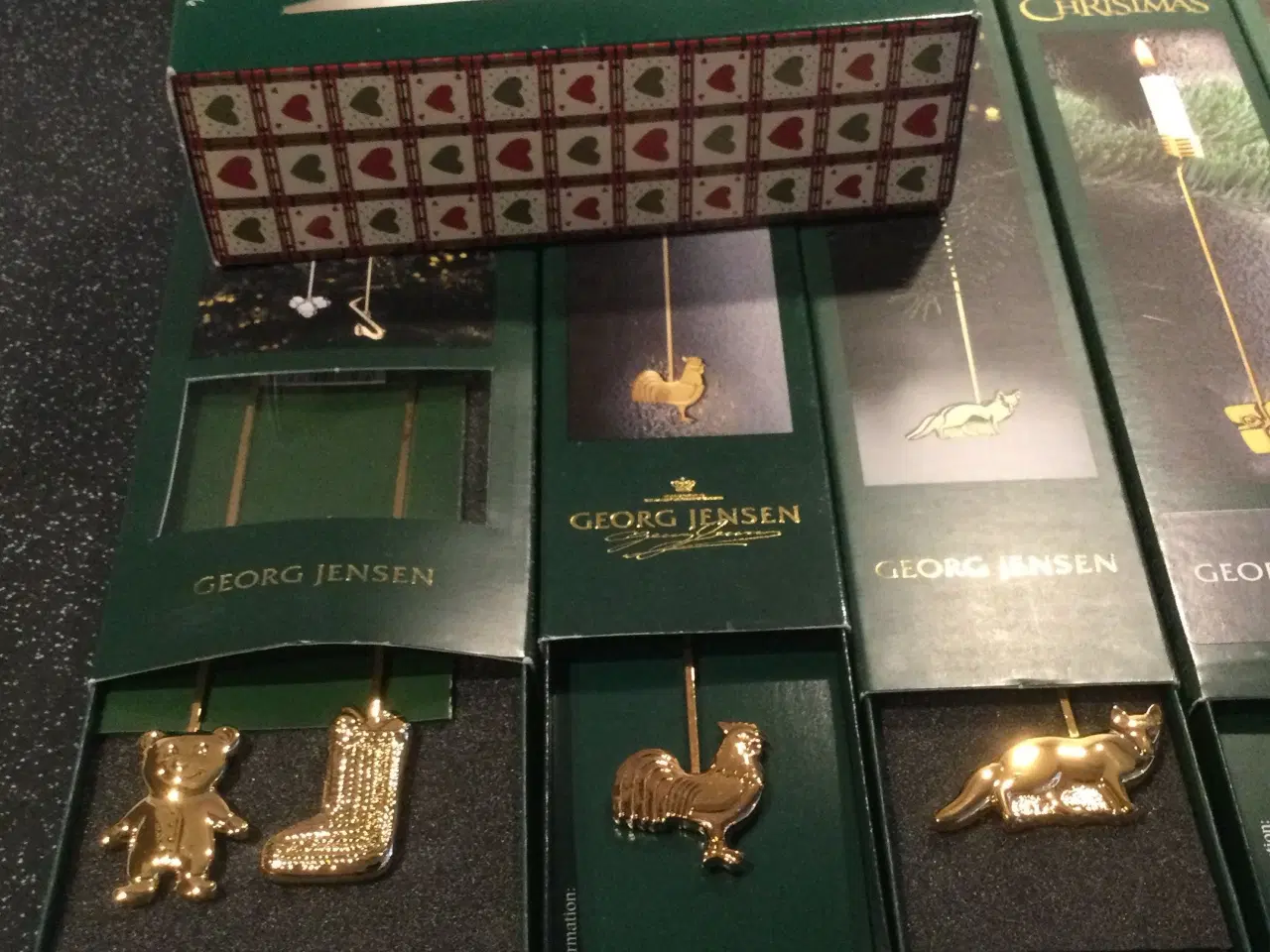 Billede 1 - 9 forskellige Georg Jensen Lysholdere 