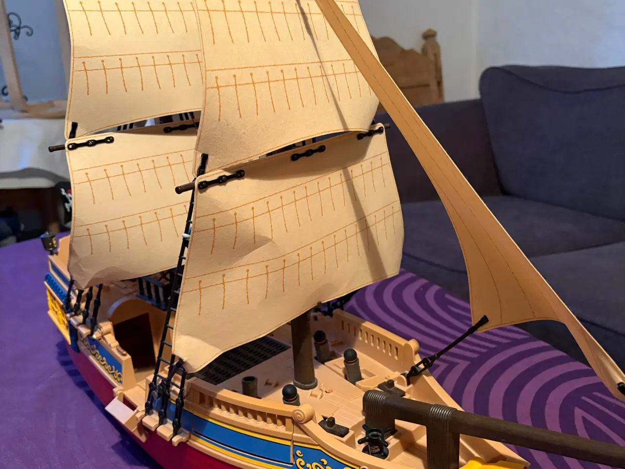 Billede 1 - Stort playmobil piratskib