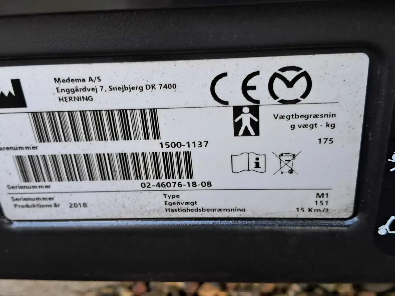 Billede 12 - Dansk produceret el-scooter mini crosser M1. Mede