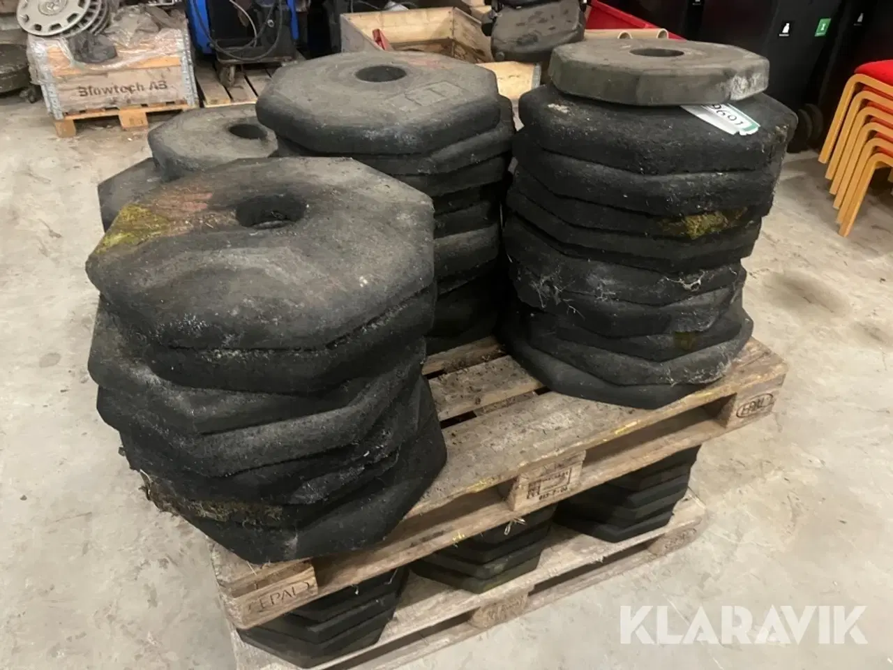 Billede 2 - Fødder til afspærring FT 95 styk