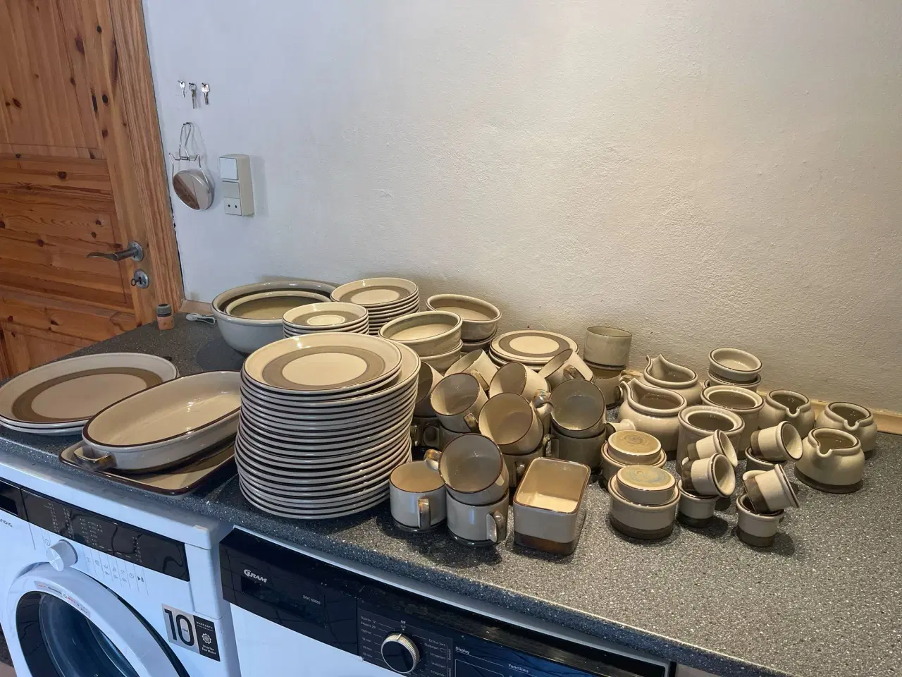Billede 2 - Peru stentøjs spise/ kaffestel Bing og Grøndahl 