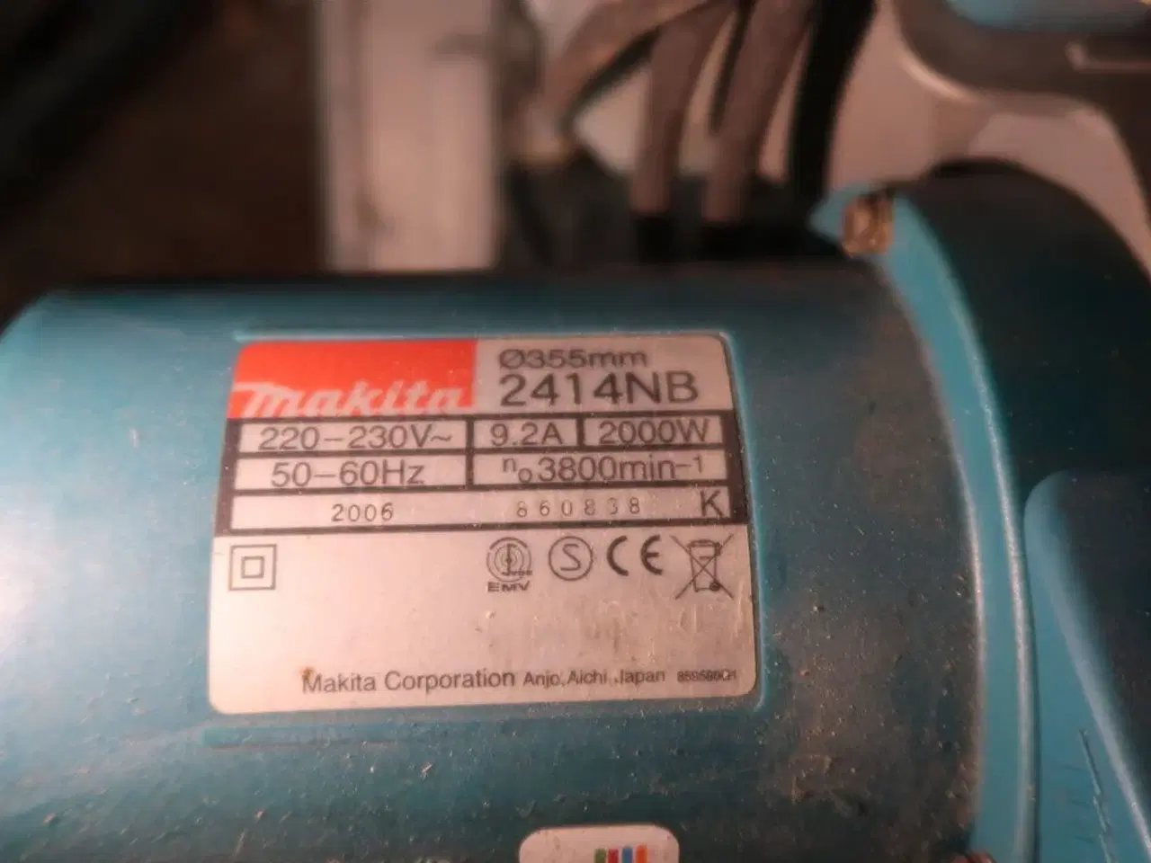 Billede 4 - Metalafkorter MAKITA 2414NB