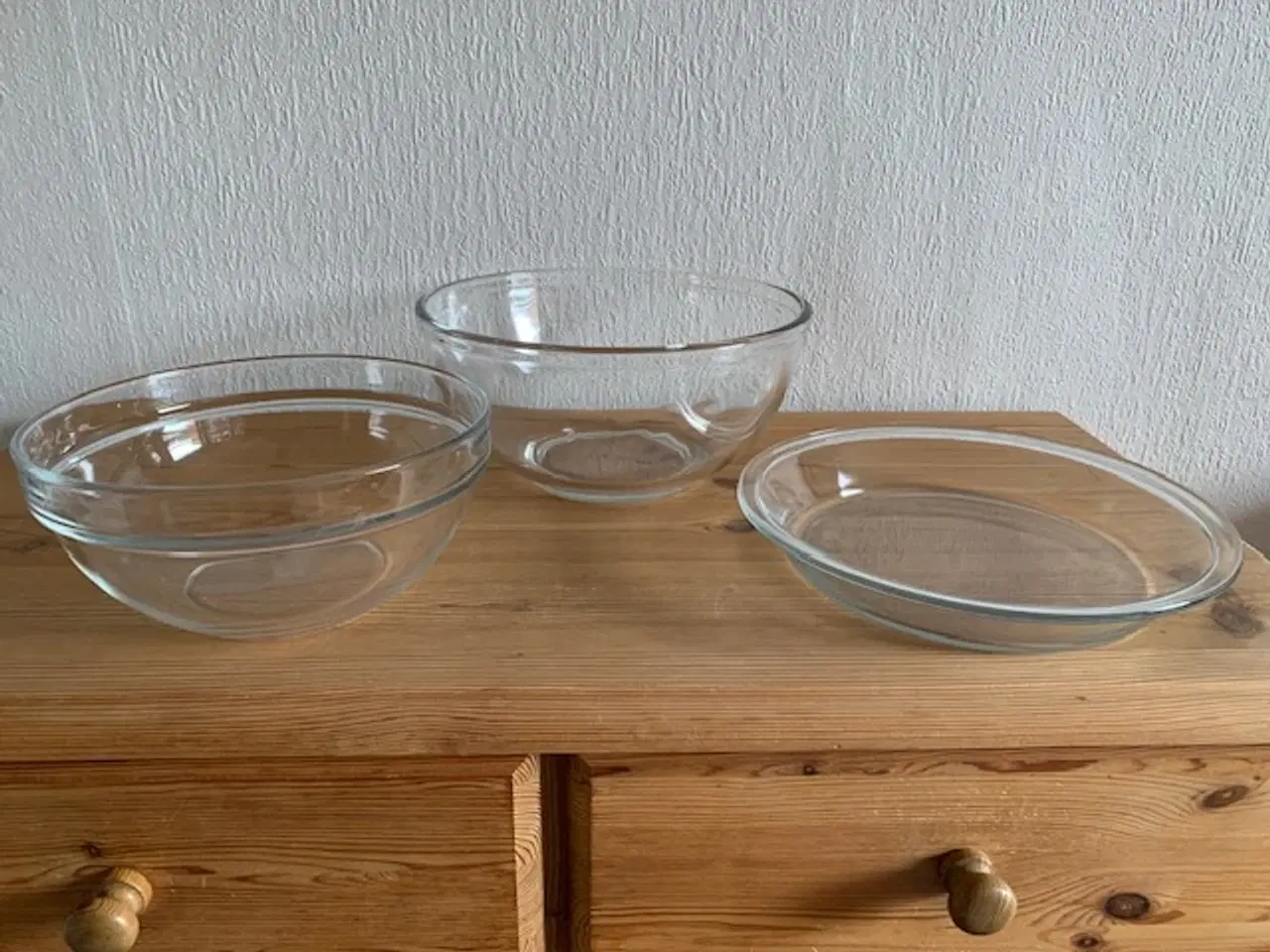 Billede 1 - Skåle og fad, Arcoroc France - 3 stk. samlet 25 kr