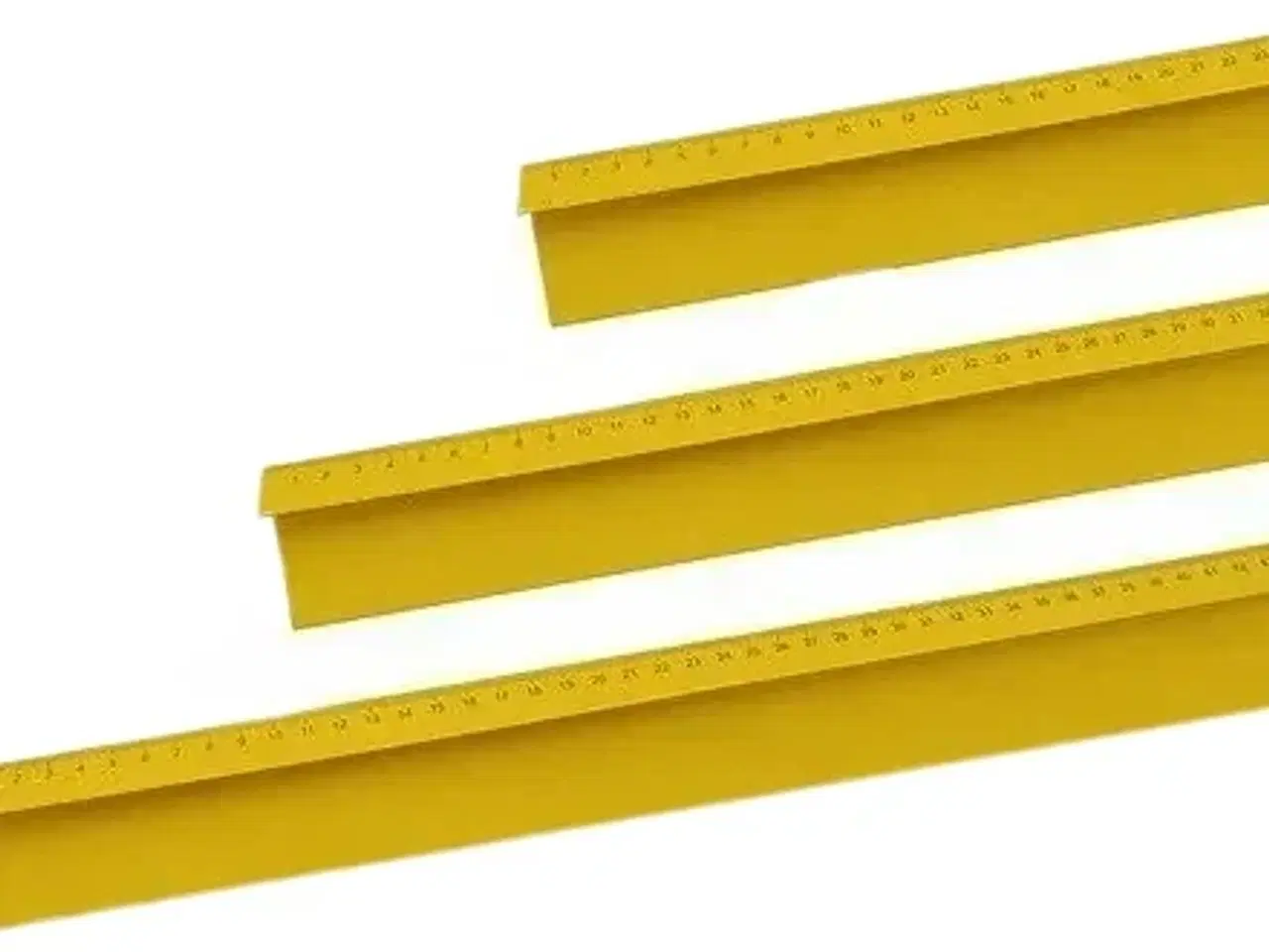 Billede 1 - Skærelineal i metal 50 cm