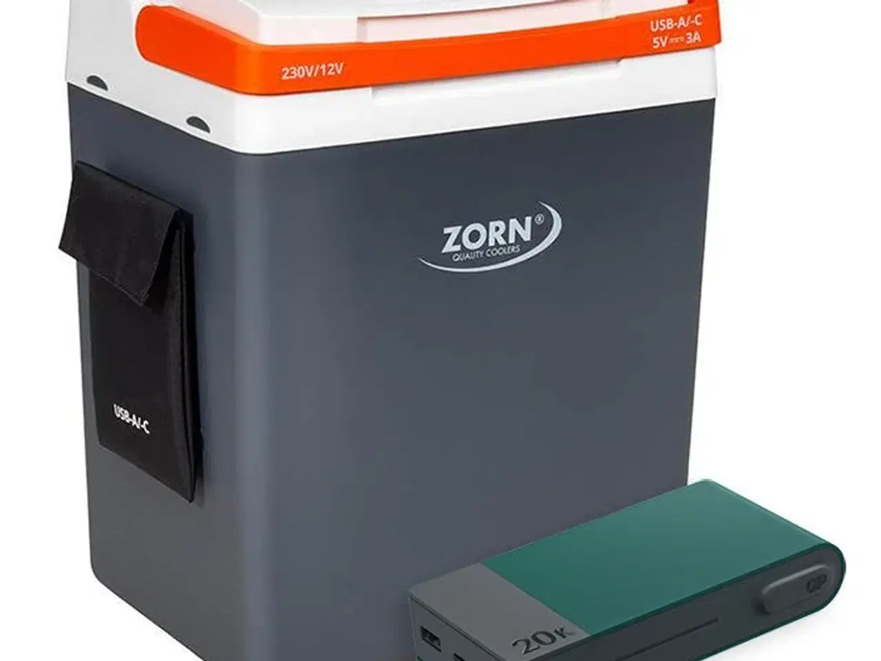 Billede 1 - ZORN 30L elektrisk køleboks 12/230V inkl. Powerbank