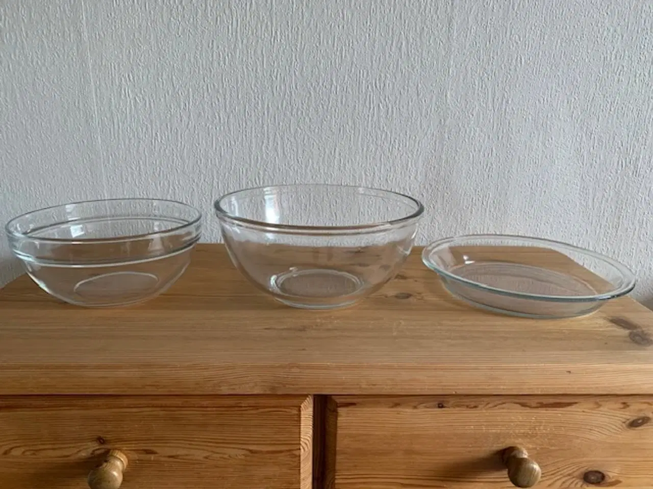 Billede 2 - Skåle og fad, Arcoroc France - 3 stk. samlet 25 kr