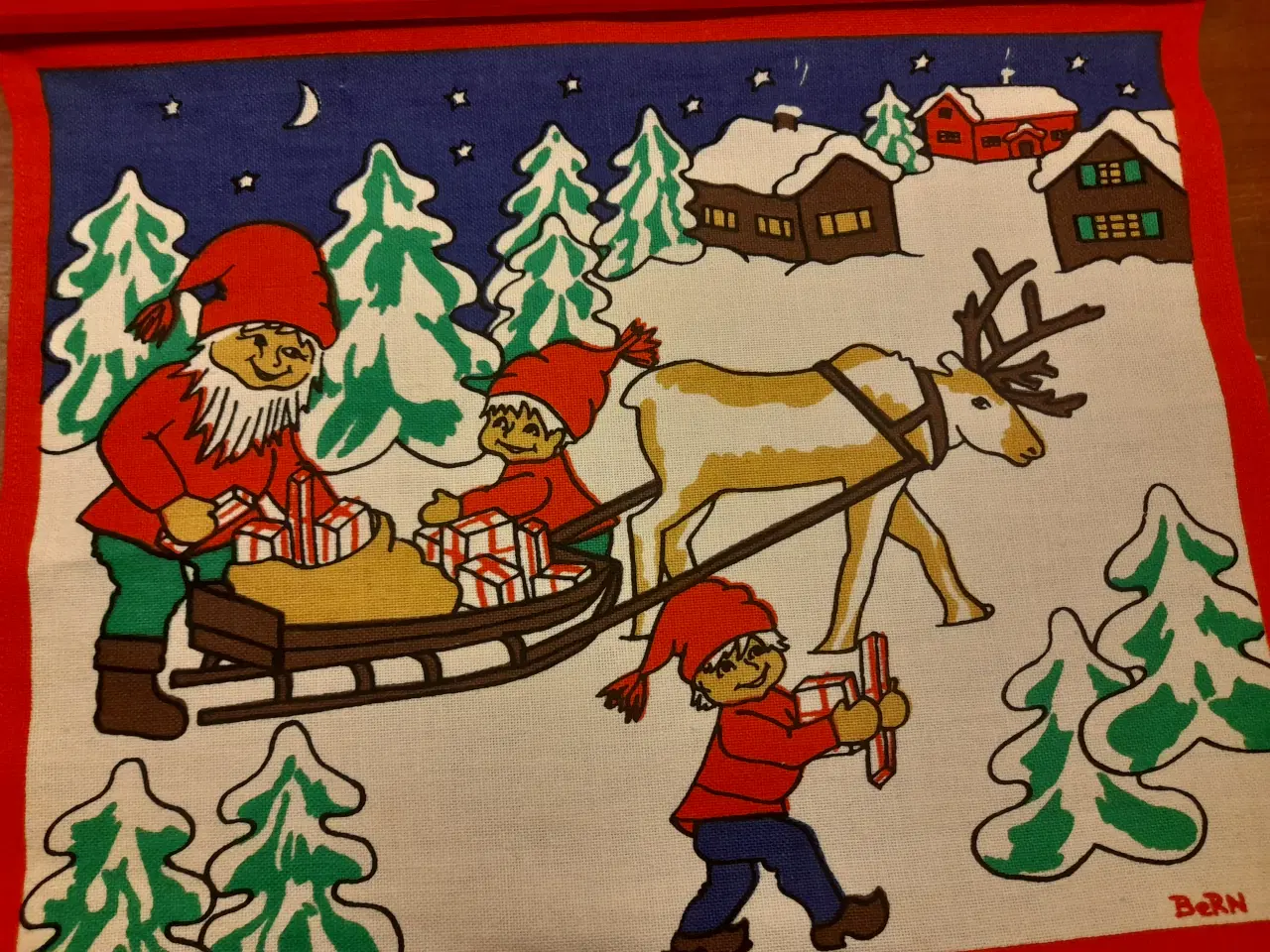 Billede 1 - Retro nisseophæng.