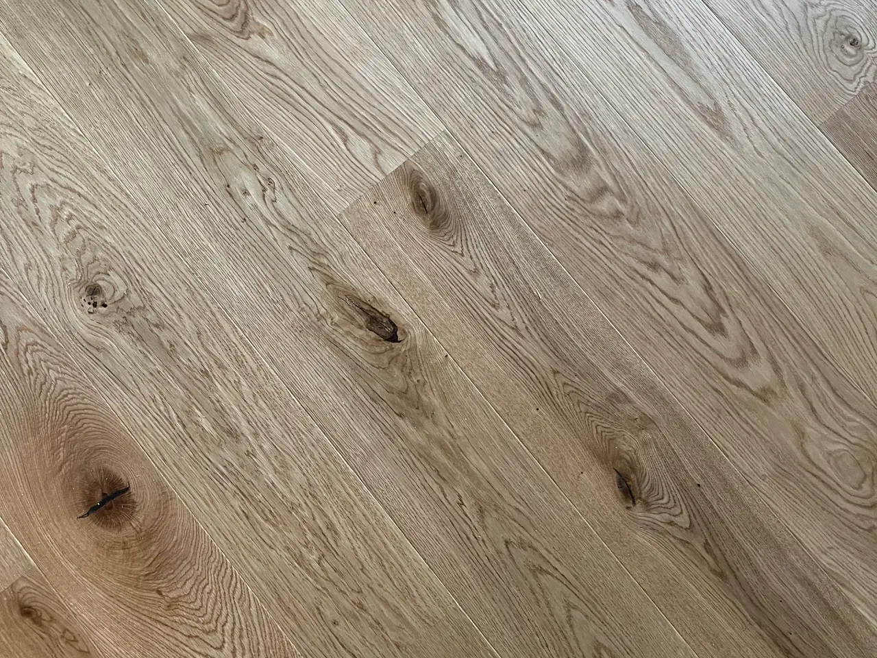 Billede 1 - 30m2 Tarkett Rustic Oak plankegulv.