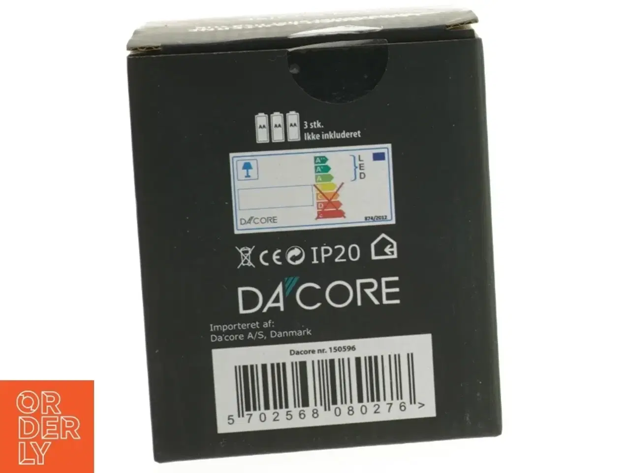 Billede 3 - LED touch lanterne fra Da&#39;core (str. 11 cm)
