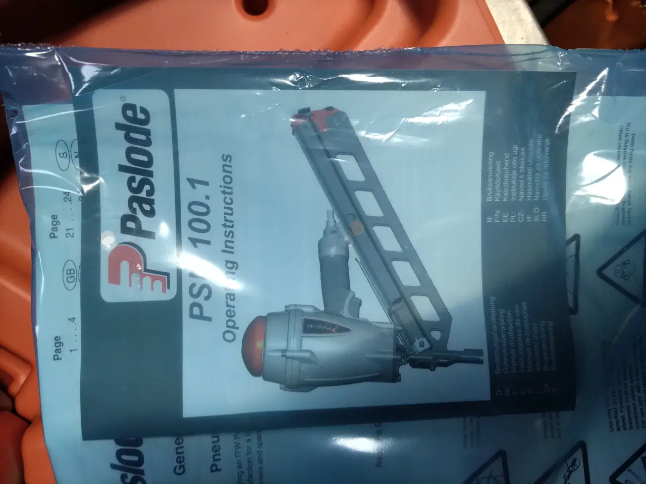 Billede 1 - Paslode sømpistol + søm